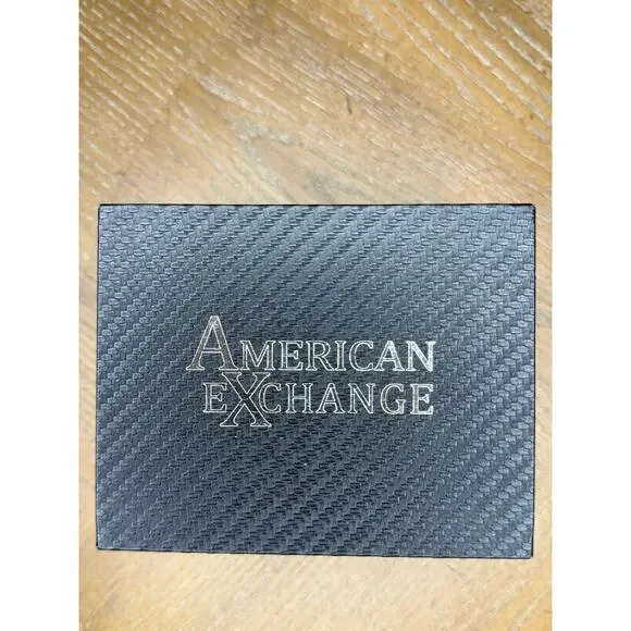 American Exchange Men’s Watch & Bracelet Gift Set
